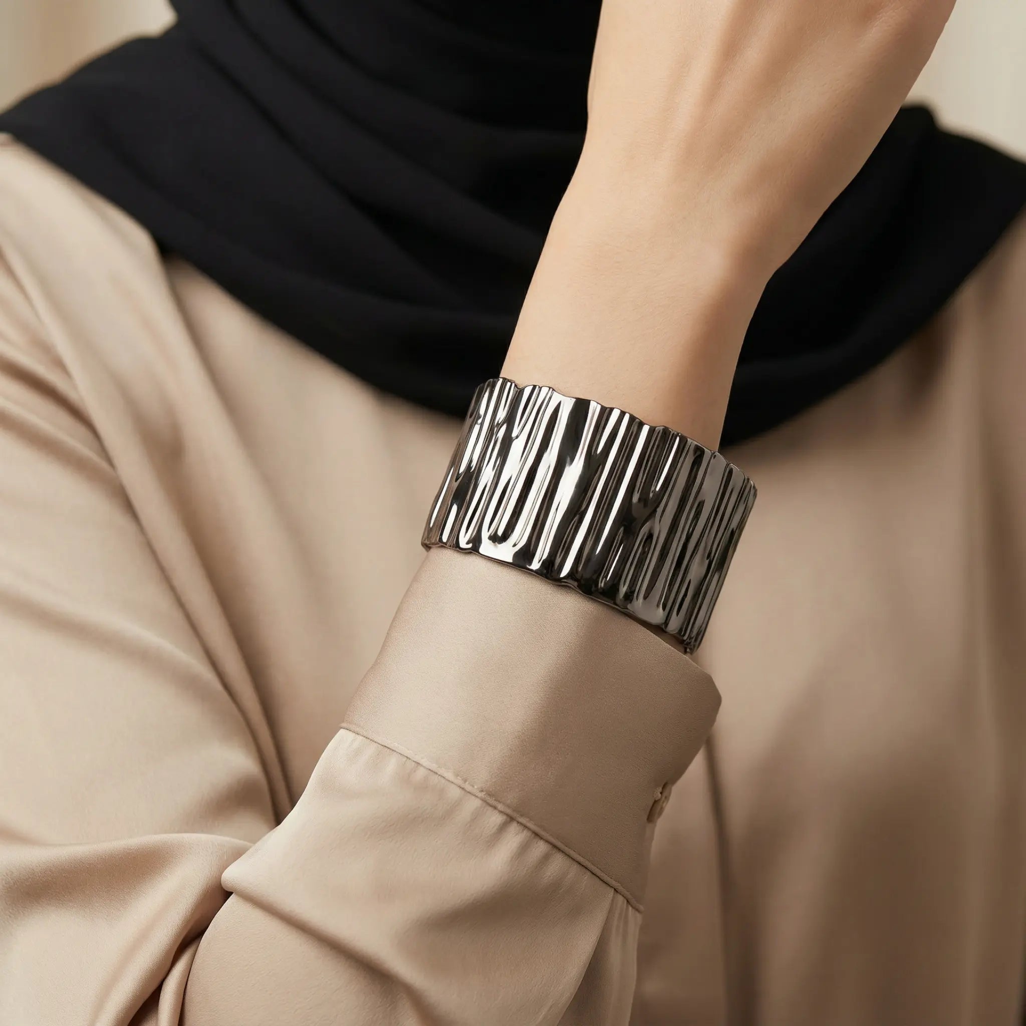 Bracelet Manchette "Ondine"