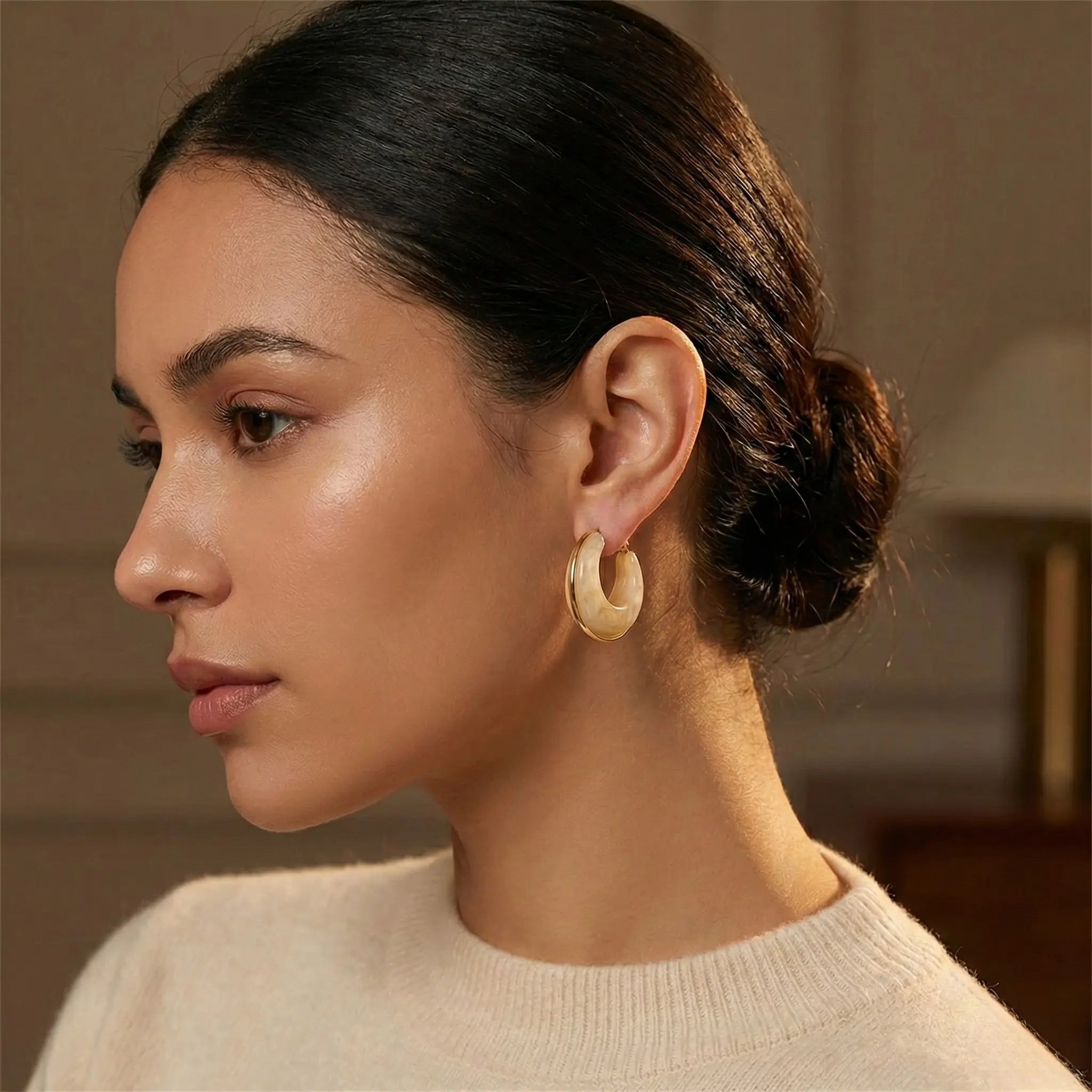 Boucles d'Oreille Resina