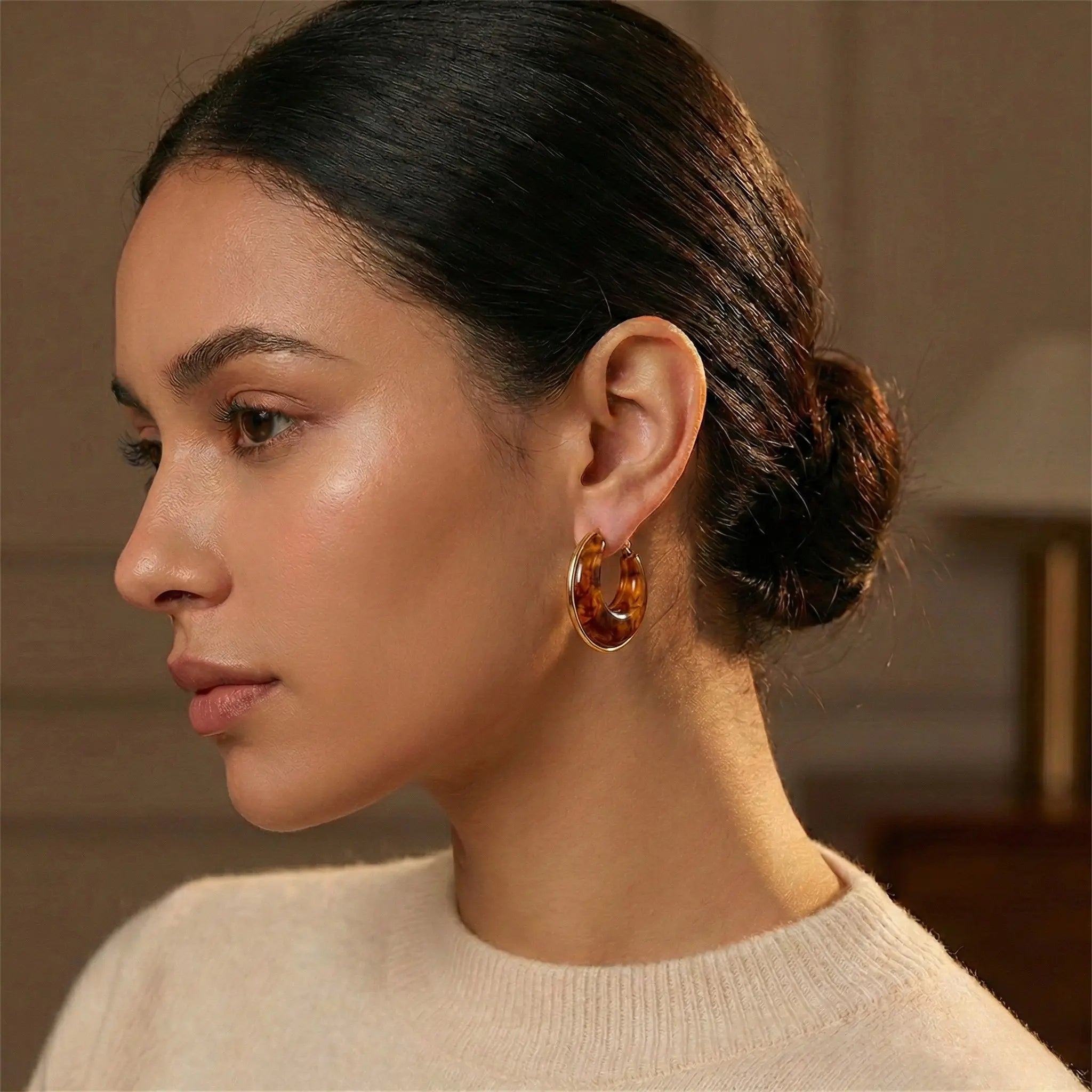 Boucles d'Oreille Resina