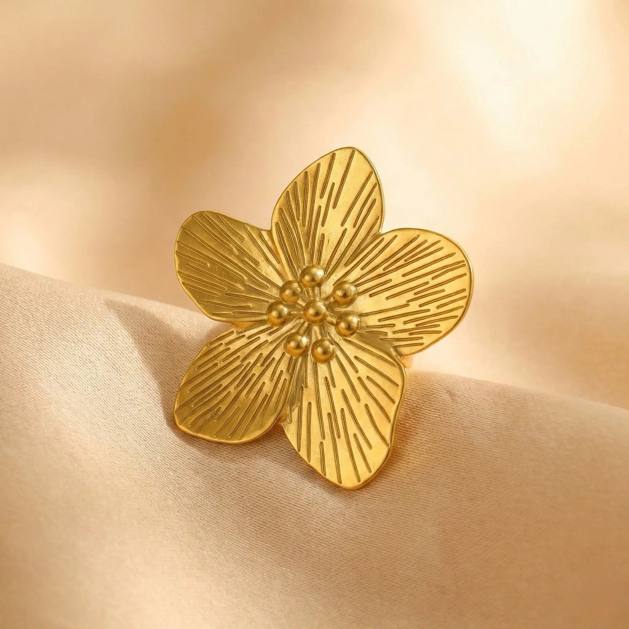 Bague Fleur d'Or