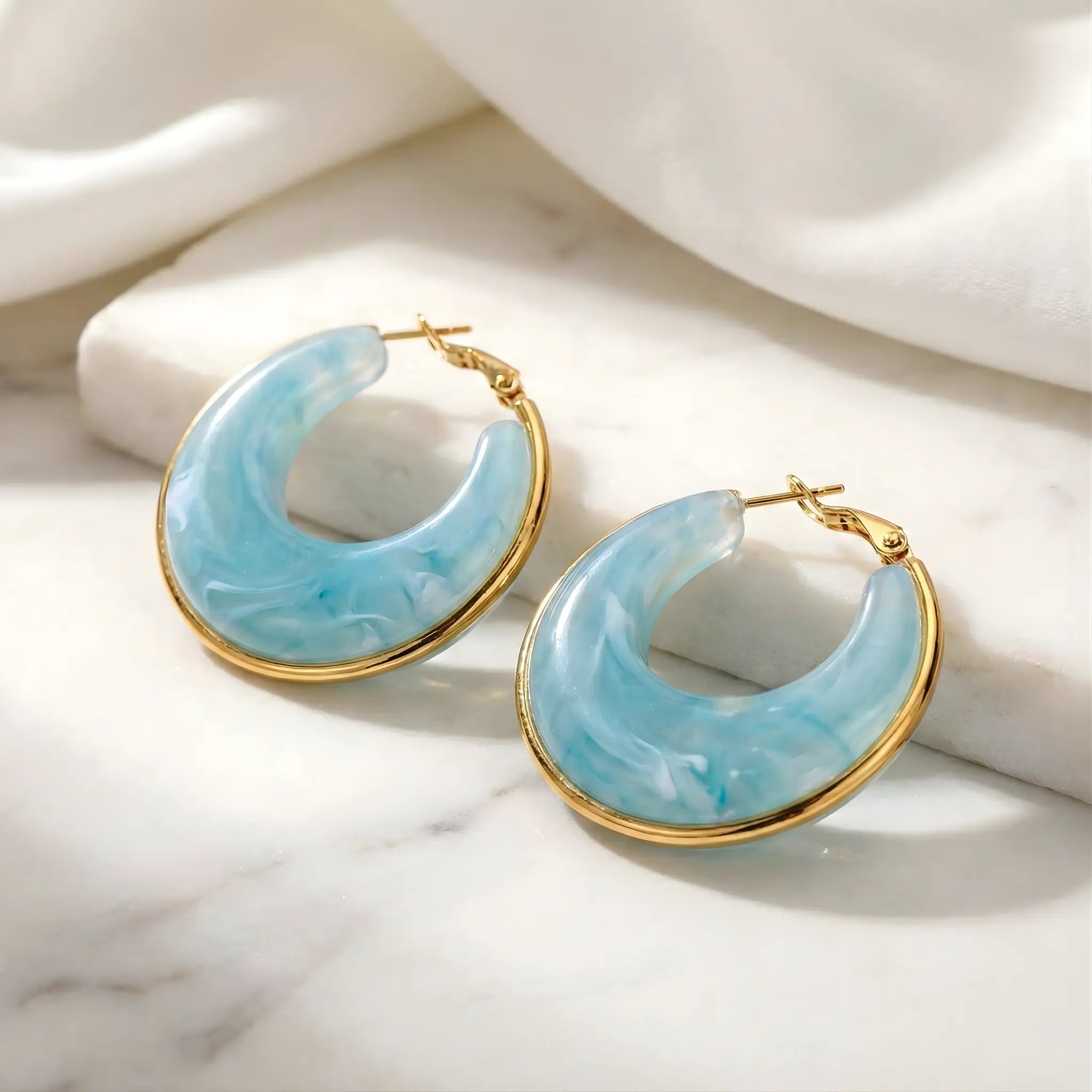 Boucles d'Oreille Resina
